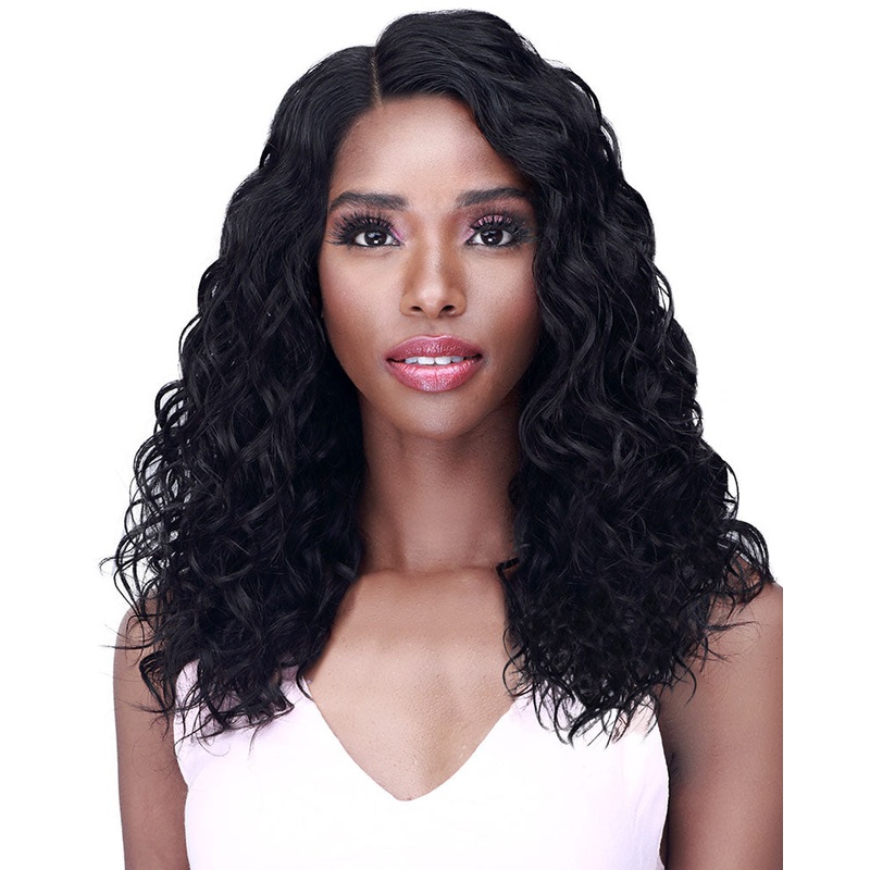 Spanish Wave 18 | Lace Front Human Hair Wig by Bobbi Boss 1