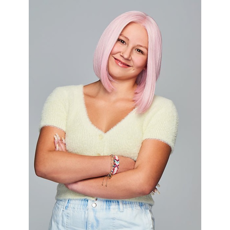 Sweetly Pink | Synthetic Lace Front Wig (Mono Part) SWEETLY-PINK