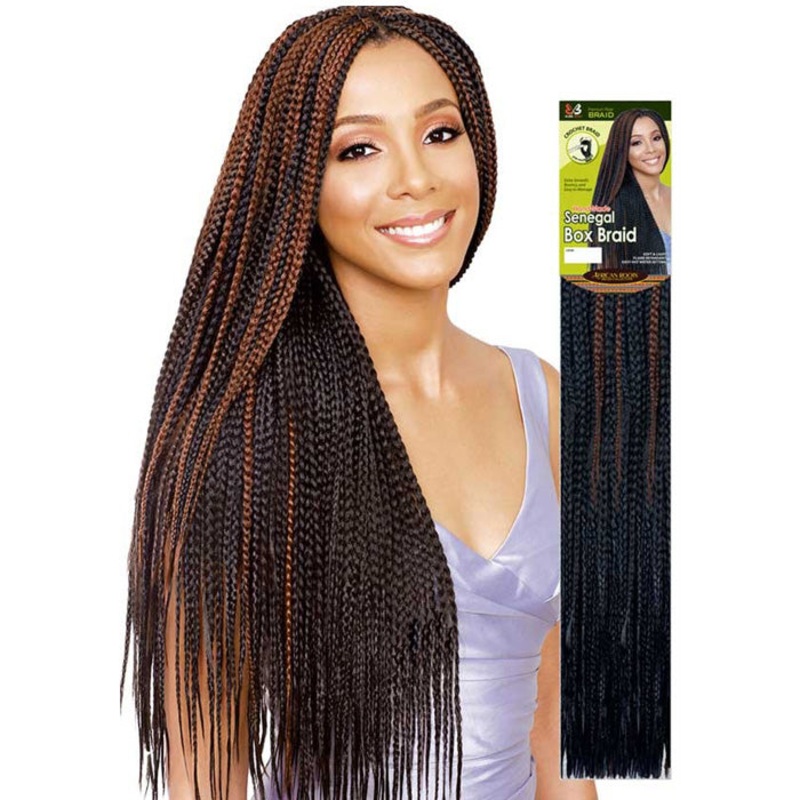 Bobbi Boss Premium Fiber Braid Hand Made SENEGAL BOX BRAID 20″ 20 M4/27