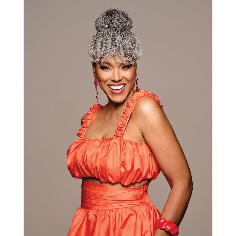 Bombshell Bun & Bangs Hair Piece by Kim Kimble MC1