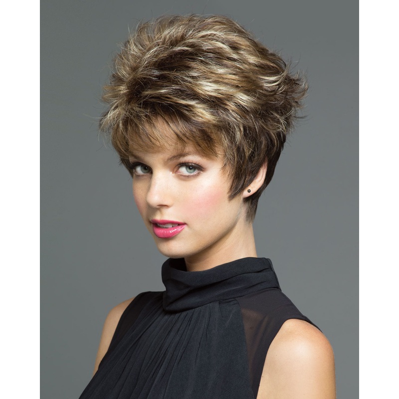 Drew | Synthetic Wig by Noriko Burgundy Rosa