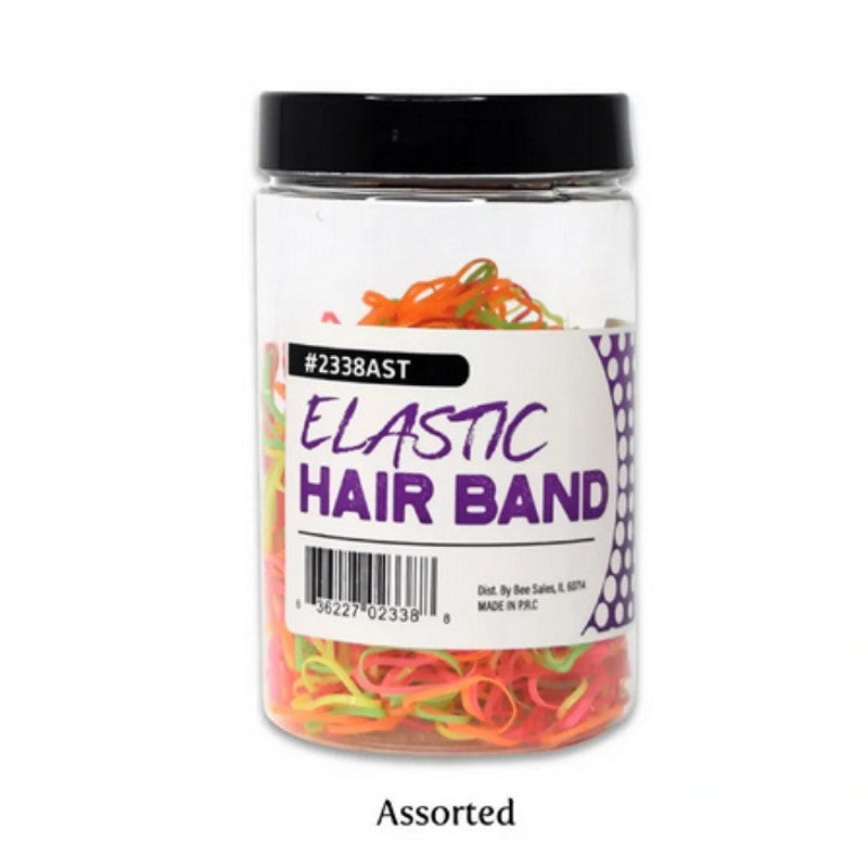 Elastic Band for Ponytails and Braids 1000 PCS Asst