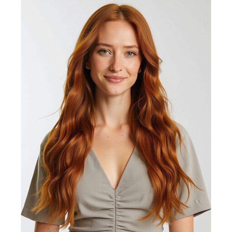 invisible clip-in extensions gingerbread. 14″ Classic