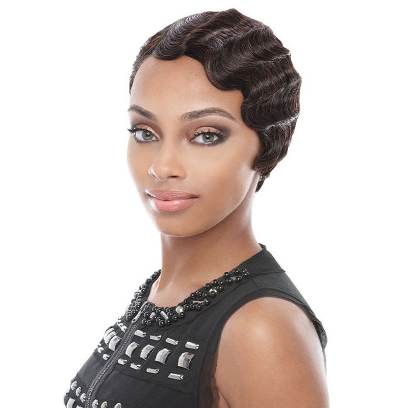 Janet Collection 100% Human Hair Wig MOMMY II (REMY) 1