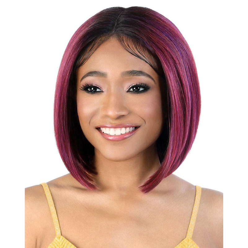 LDP-Onyx | Lace Front & Lace Part Synthetic Wig by Motown Tress 2