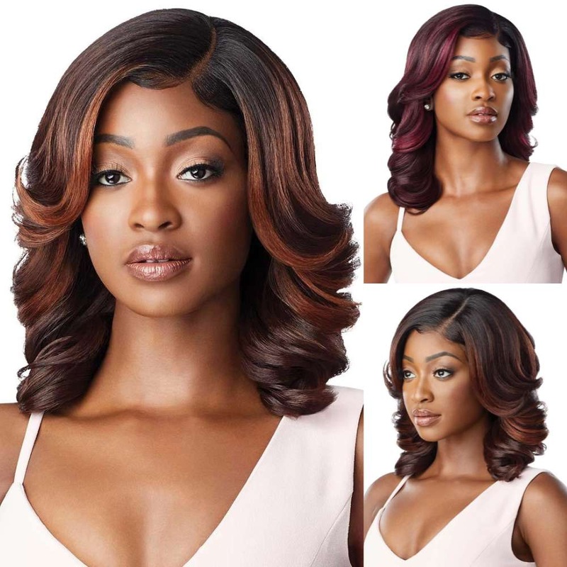 Outre Melted Hairline Synthetic Lace Front Wig – Arlissa 1 JET BLACK