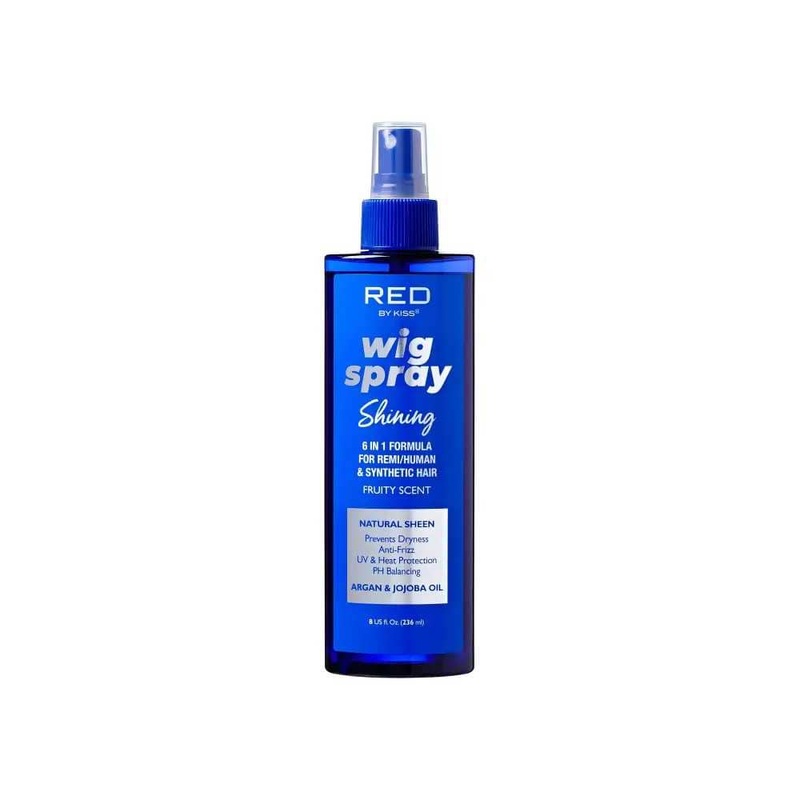 Red By Kiss Remy Human Hair & Synthetic Wig Spray – Shine 2 oz