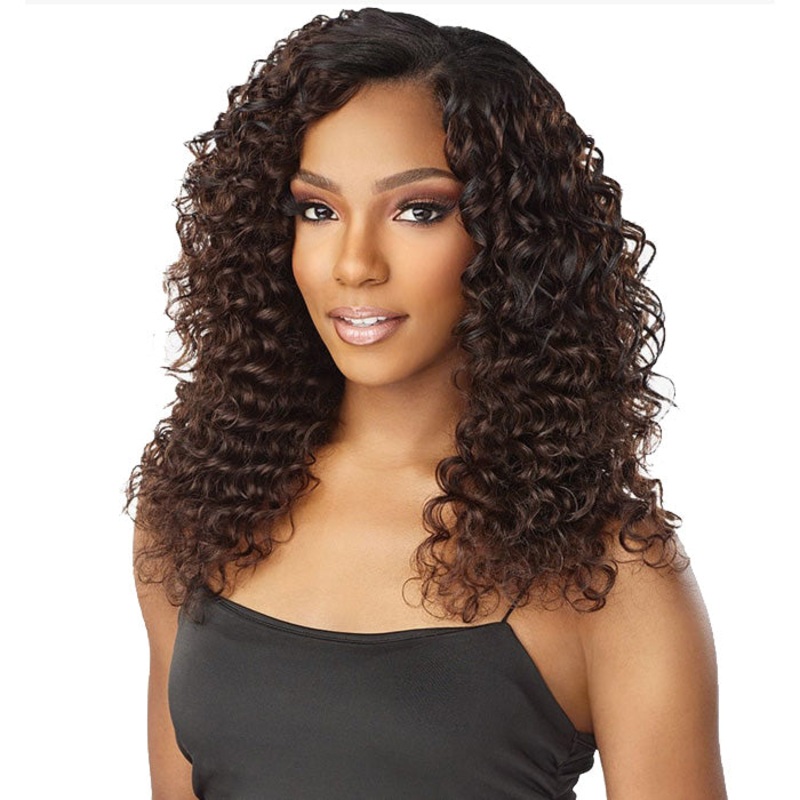Sensationnel Empire 100% Human Hair Weave – NEW DEEP 4PCS + Free Closure 10/12/14 1
