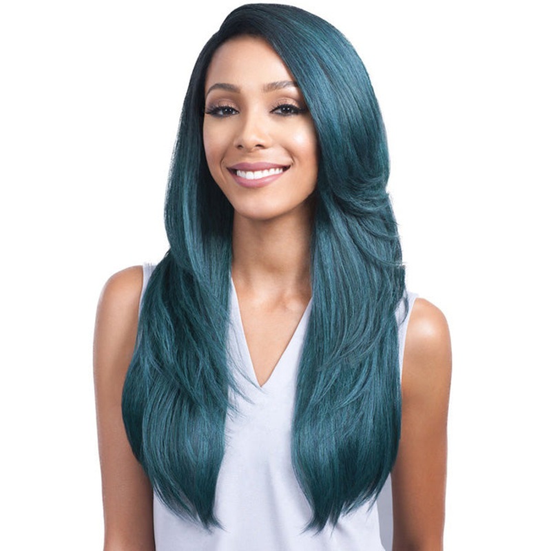 Bobbi Boss Swiss Lace Front Wig MLF301 AVERY TT1B/DGREY