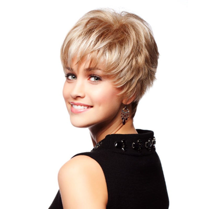 Ella | Monofilament Synthetic Wig by TressAllure Cherrywood-HL