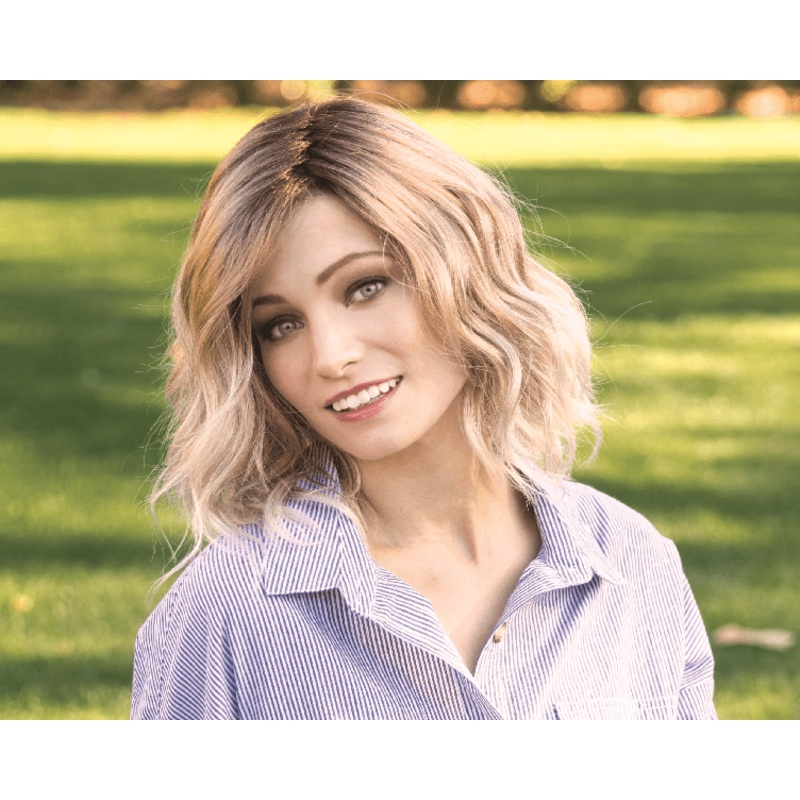 Evanna Mono Lace Front Wig by Amore | Discontinued | Final Sale: No refunds or exchanges ROP Melted Marshmallow