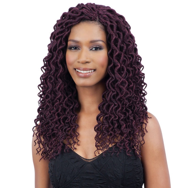 Freetress Braid Pre-Looped Crochet 2X SOFT CURLY FAUX LOC 12 Inch 1