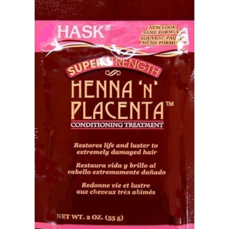 Hask Henna ‘N’ Placenta Super Strength Treatment 2 oz 2 oz