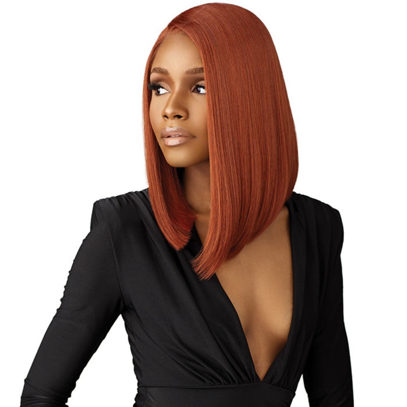 Sensationnel Butta Chic Bob Glueless 5″ Deep Part HD Lace Front Wig – LOB UNIT 1 1