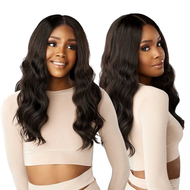 Sensationnel Butta Glueless HD Lace Wig – Pre Cut Unit 13 1 JET BLACK