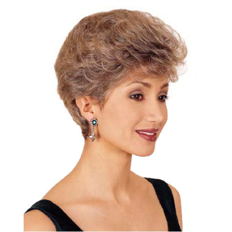 Toppiece 1001 | Monofilament Synthetic Wiglets by Louis Ferre T24B/18