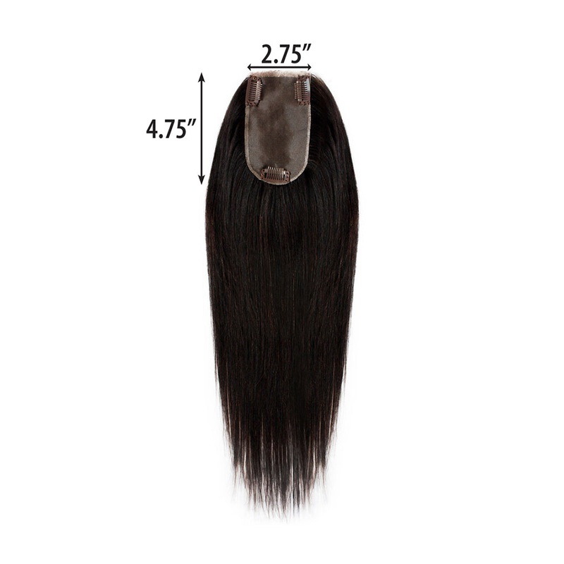 TP Slim | Monofilament Remy Human Hair Topper by Elegante 1