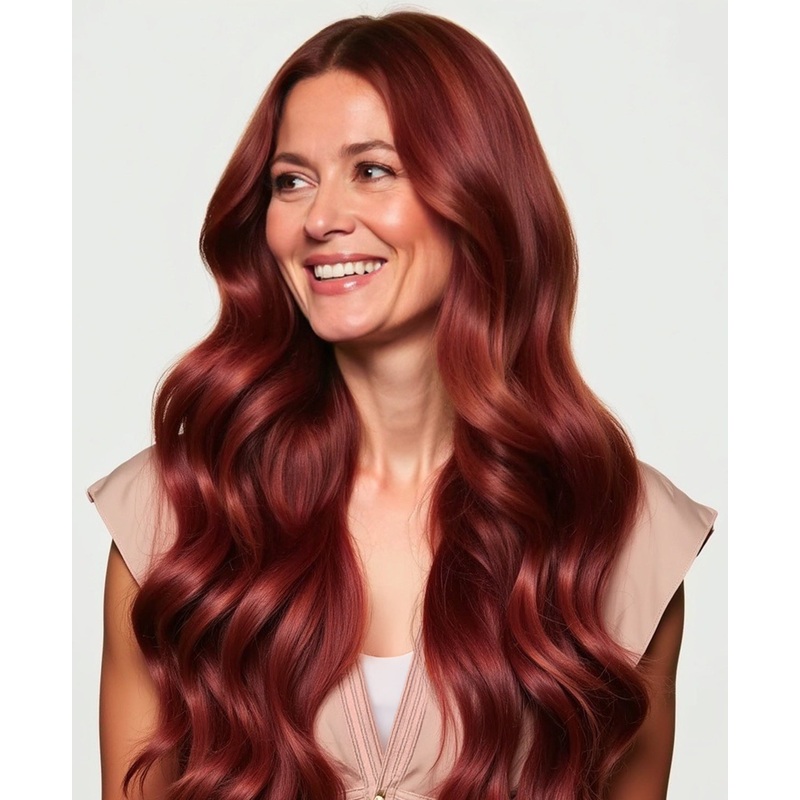 clip-in hair extensions copper. 14″ Classic