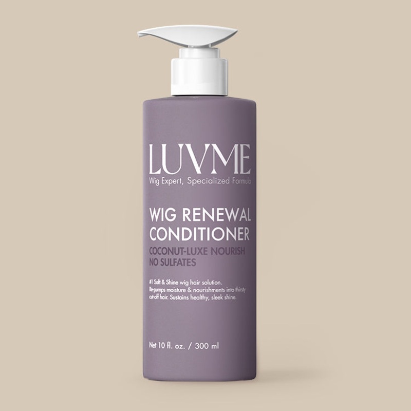 US Only | Wig Renewal Conditioner Coconut-Luxe Nourish No Sulfates, Adds Shine & Detangles 10 fl.oz (pack of 1)
