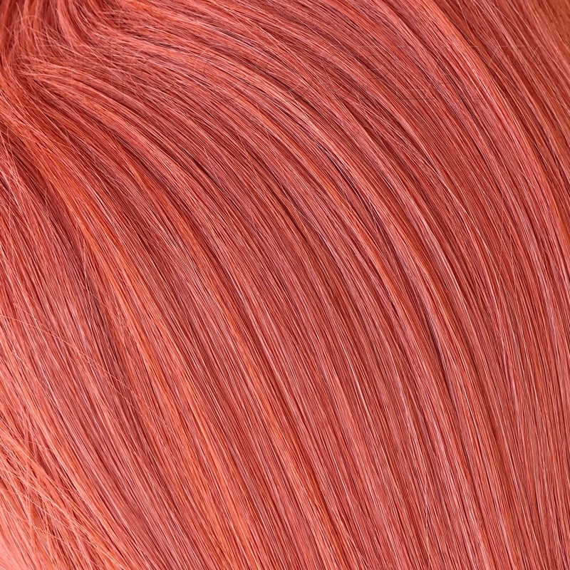 15″ Weft Extension – Persimmon Pink