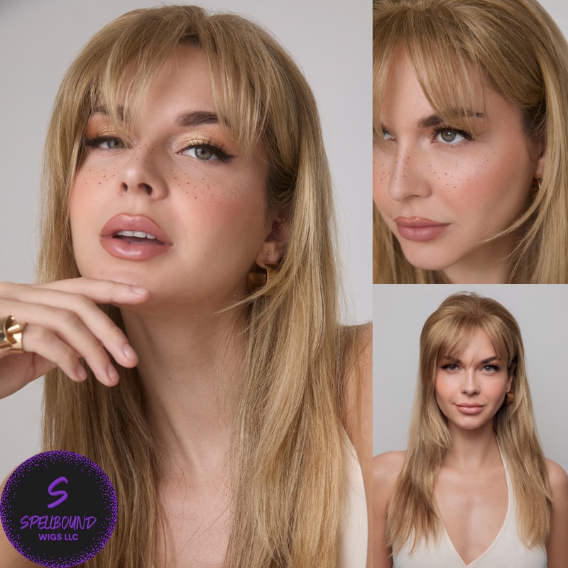 Fringe Flair (Synthetic Hair Clip In Bangs) – Accessory Hairpiece Collection by Amore Cappucino