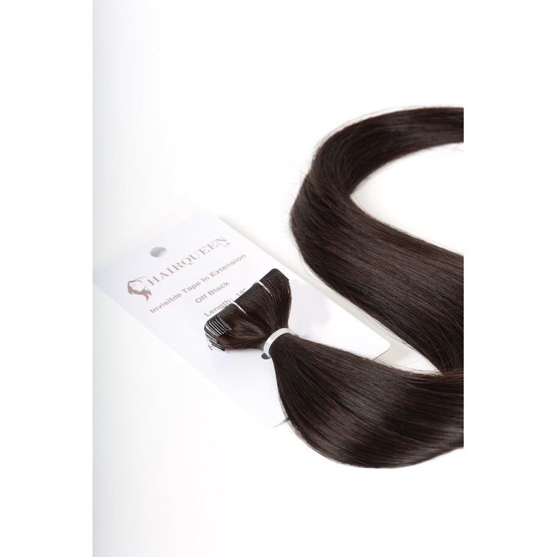 Invisible Tape Ins Off-Black 18″