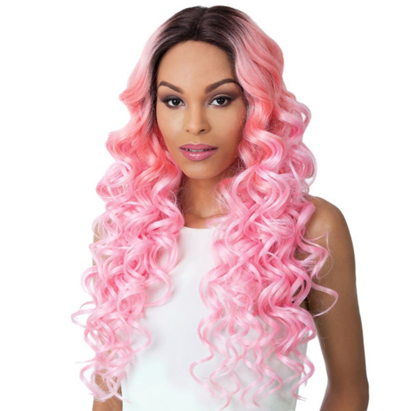 It’s a Wig Synthetic Swiss Lace Front Wig – SWISS LACE KEEFF 1
