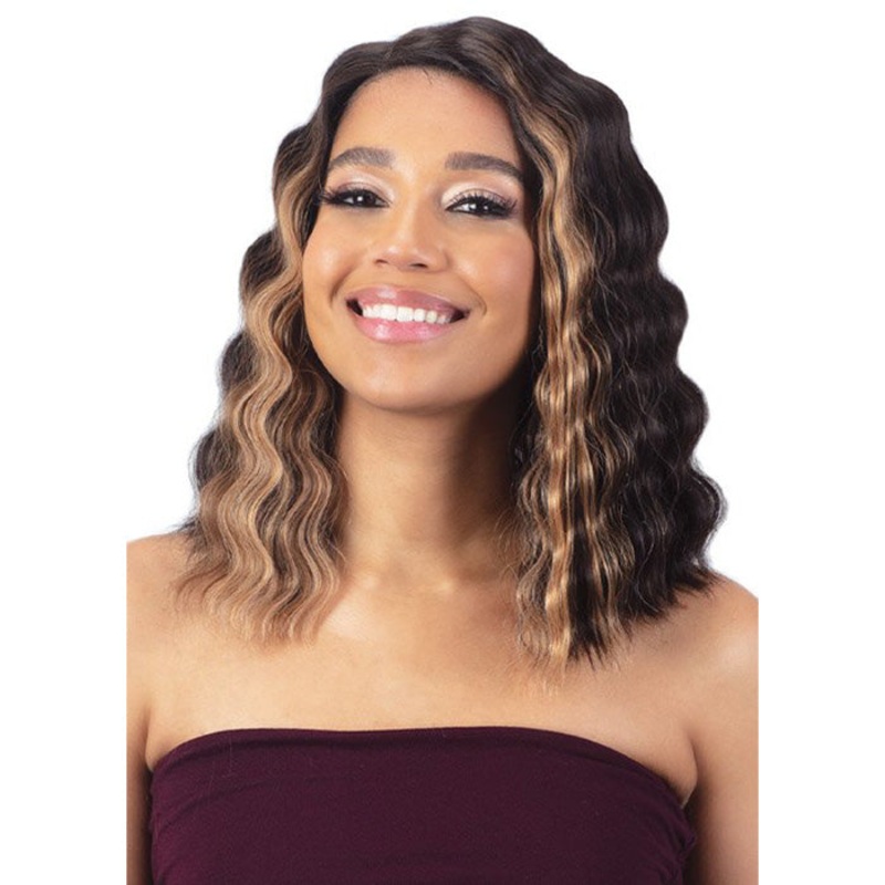 Model Model Lace to Lace HD Lace Front Wig – DEFINED CRIMP CURL 1