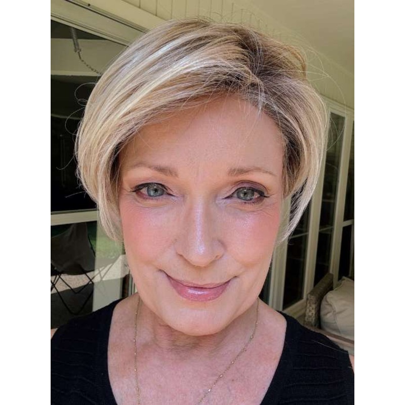 San Francisco | Synthetic Lace Front Wig (Mono Part) CARAMEL-BLONDE-R