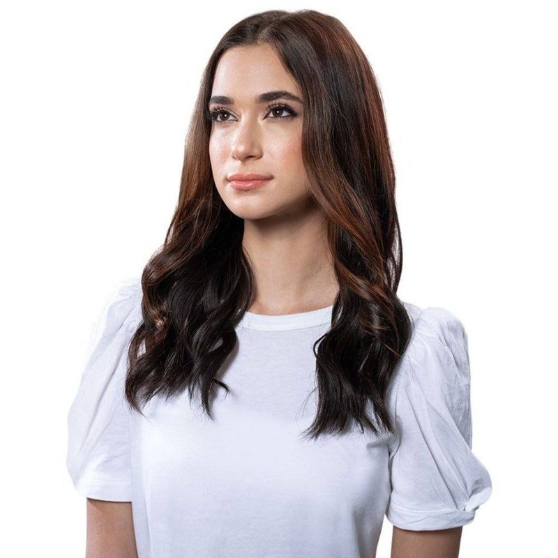 20″ U-Shape Wig Soft Black