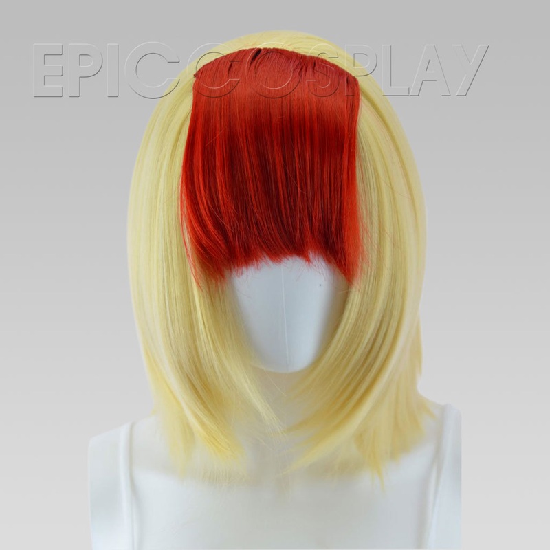 Clip In Bang Extension – Apple Red