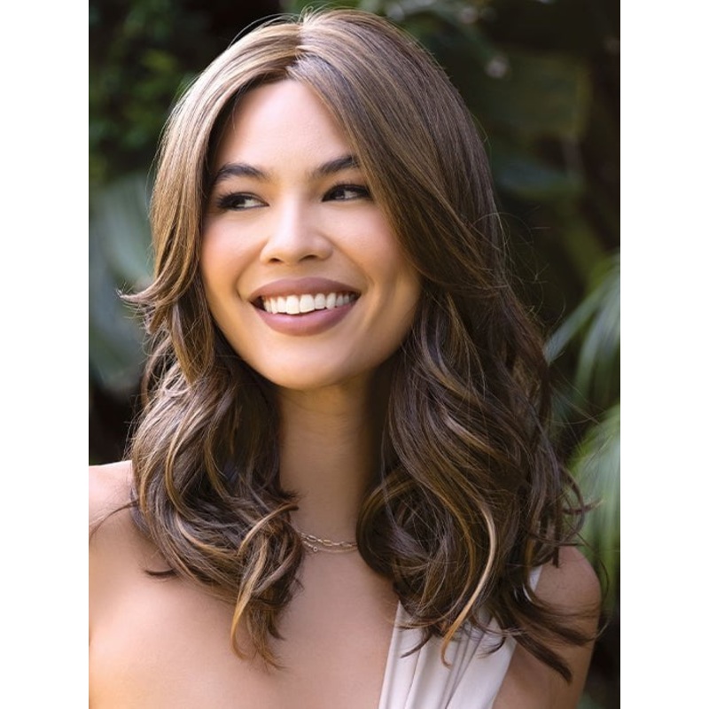 Kirby | Synthetic Lace Front Wig (Lace Part) CARAMEL-BISCOTTI