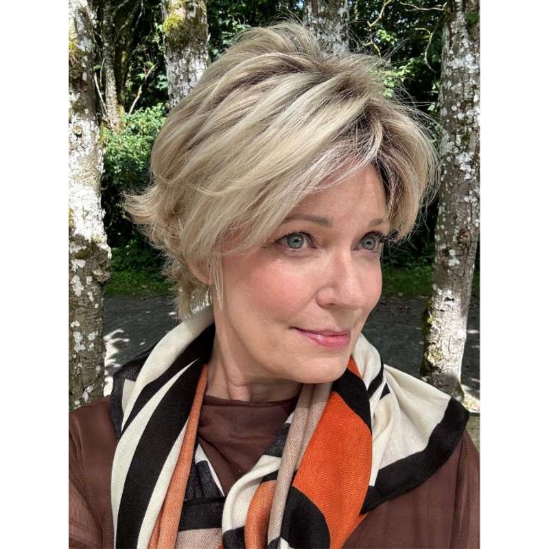 Micki | Synthetic Lace Front Wig (Mono Top) ALMOND-BREEZE