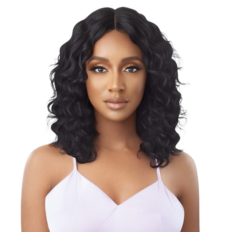 Outre Mytresses 100% Unprocessed Human Hair No Knot Part Wig – HH ORIANA NBLK