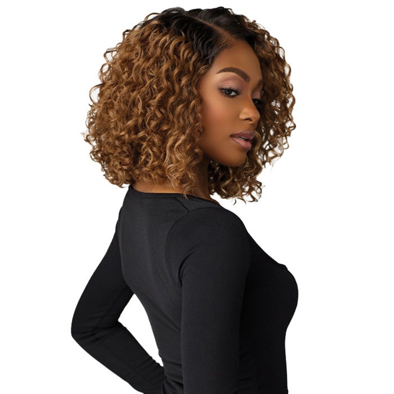 Sensationnel Butta Lace Chic Bob Collection Glueless HD 5″ Deep Lace Front Wig – LOB UNIT 3 1