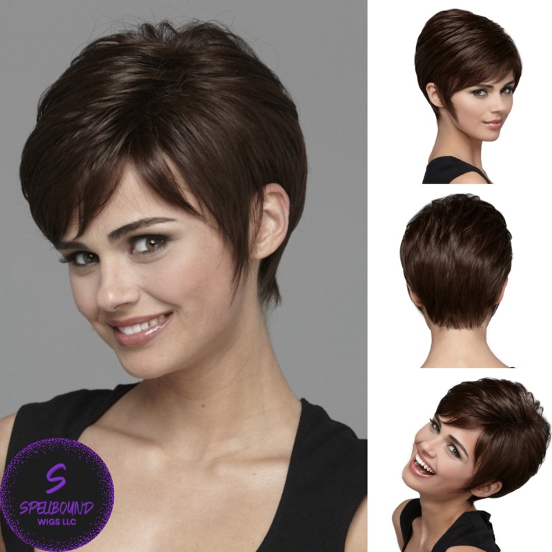 Stacked Bob in 12R –  Look Fabulous Collection by TressAllure ***CLEARANCE*** 12R – Light Golden Brown