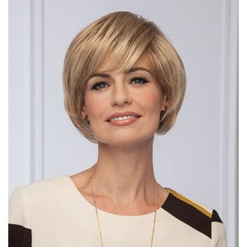 Folly Synthetic Wig by Gabor G4+ Dark Chocolate Mist