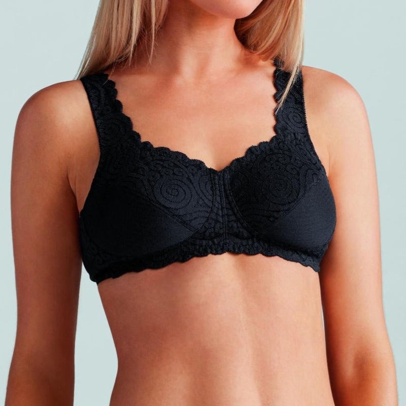 Jasmin Wire-free Bra | Amoena Black AA 32