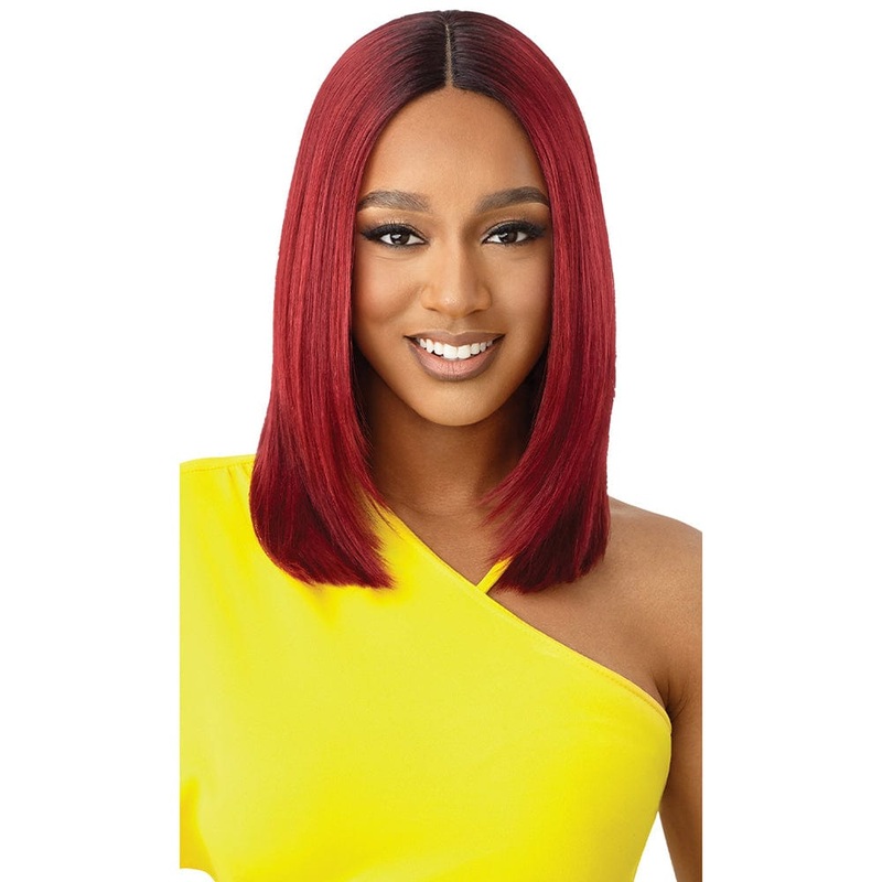 Outre The Daily Wig Synthetic Lace Part Wig – Janiya 1 JET BLACK