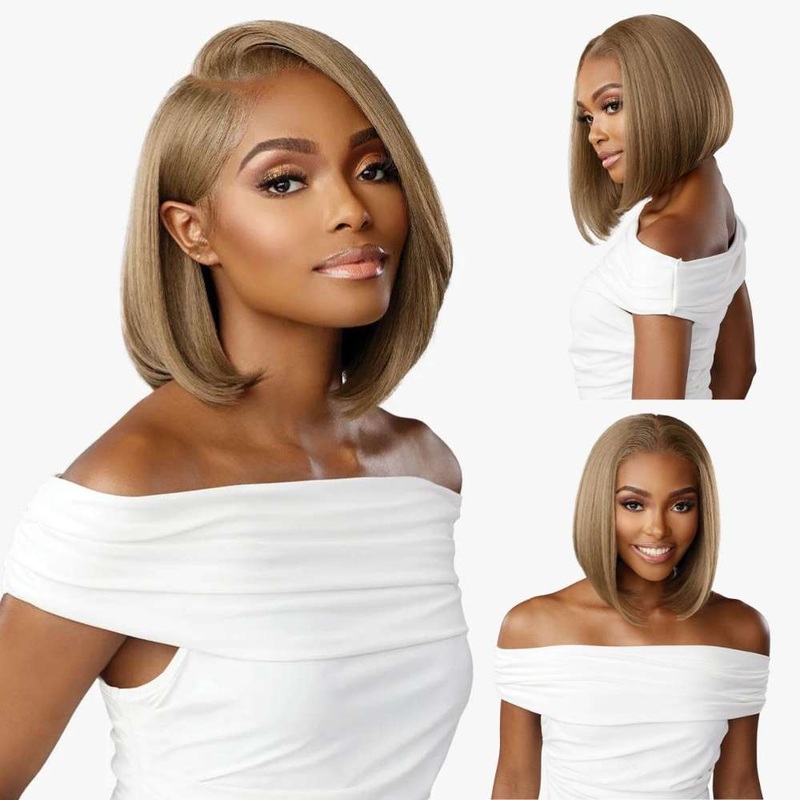 Sensationnel Glueless Bare Luxe Lace Wig – 13×6 Unit 3 1 JET BLACK
