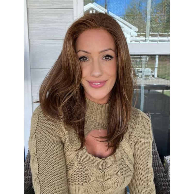 Sienna Lite | Remy Human Hair Lace Front Wig (Hand Tied) 1B