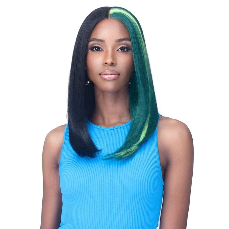 Bobbi Boss 13×4 Glueless Lace Frontal Wig – MLF688 Astrid 1B OFF BLACK