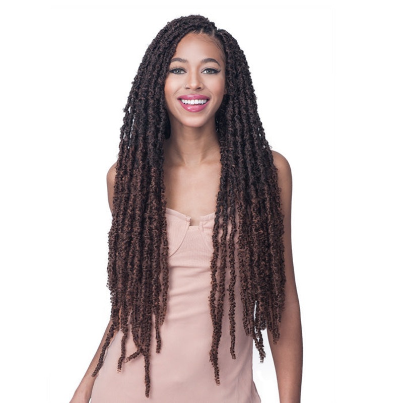 Bobbi Boss Nu Locs Distressed Butterfly Locs Braid Plus 24″ 2X 30