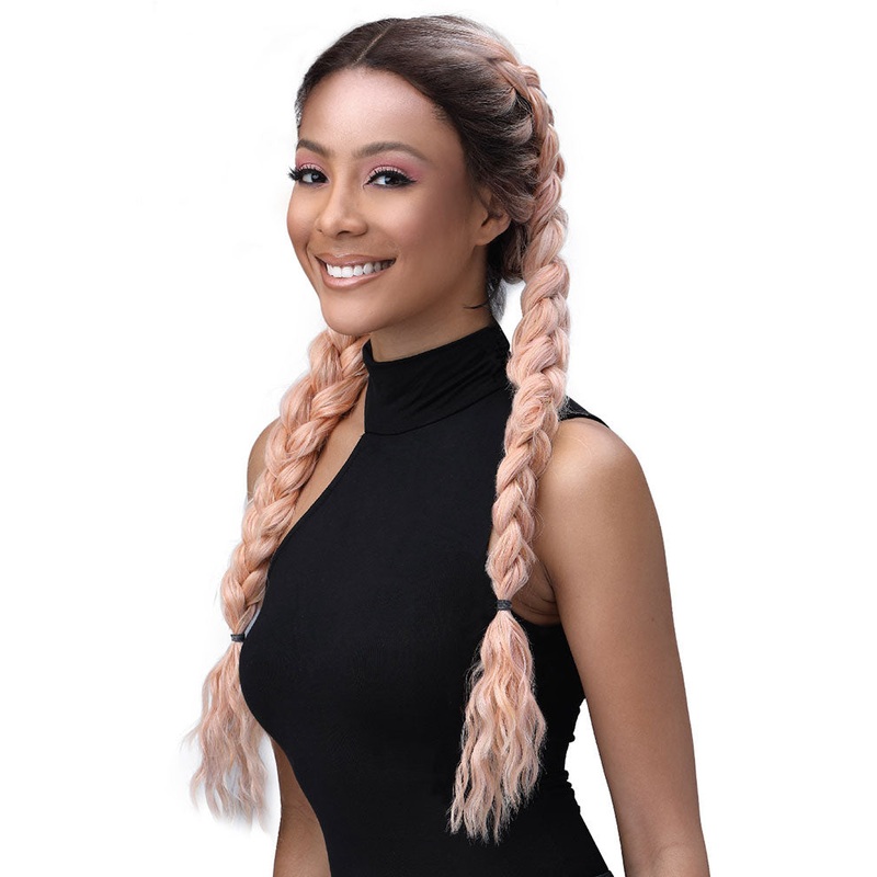 Ivana | Lace Front Human Hair Blend Wig by Bobbi Boss M2/99J