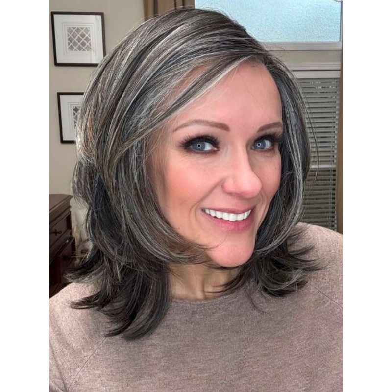 Mika | Synthetic Lace Front Wig (Mono Part) CHAMPAGNE-R