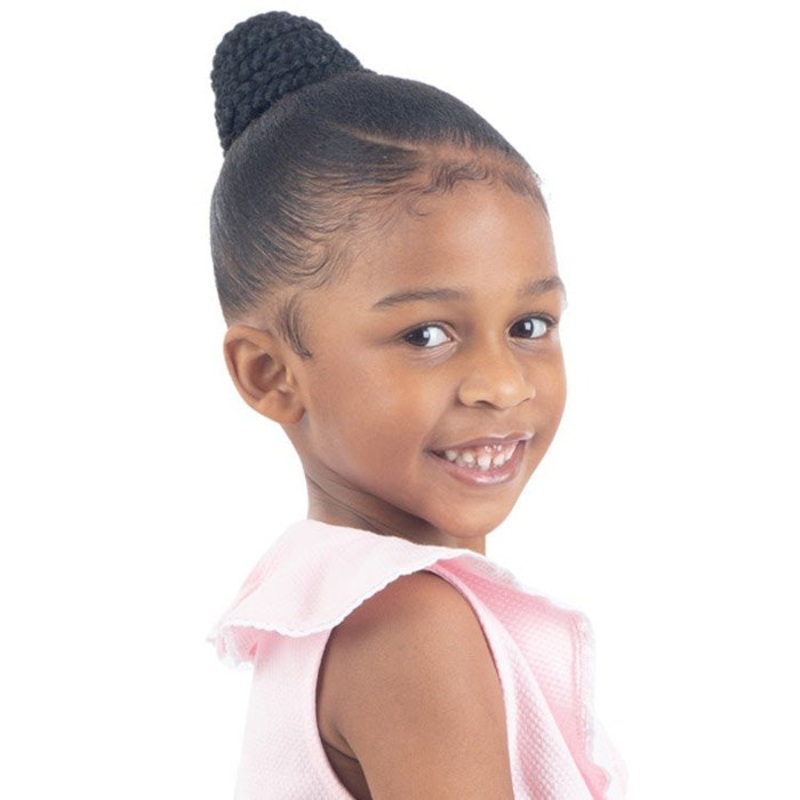 Model Model Kids Bun Ponytail – BRAIDED BUN 1