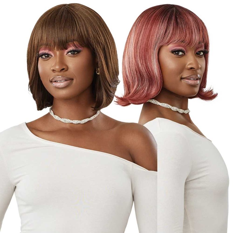 Outre WigPop Synthetic Full Wig – Emma 1 JET BLACK