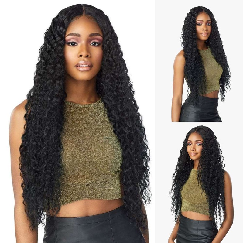 Sensationnel Butta HD Lace Front Wig – Unit 3 1 JET BLACK