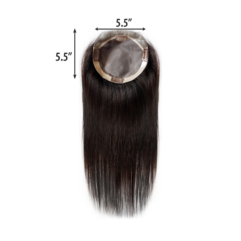 TP Illusion | Monofilament Remy Human Hair Topper by Elegante 1