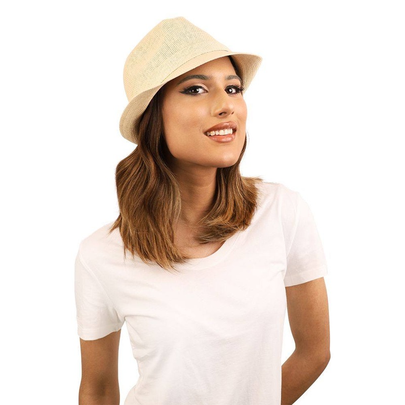 16″ HatFall Wig Dark Brown Balayage Open Wefted